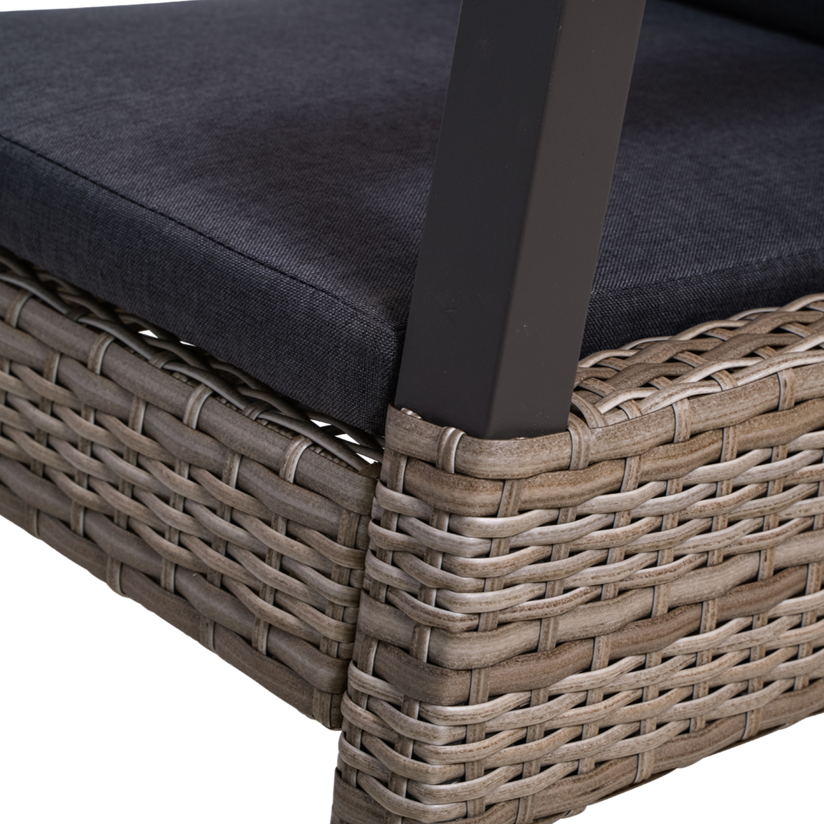 Tuinstoel Treviso | Taupe Wicker