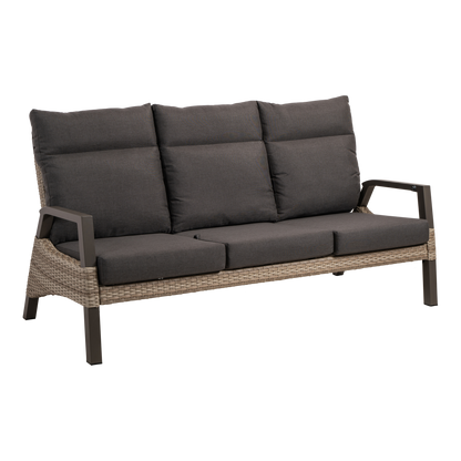 Loungebank Treviso | Taupe Wicker