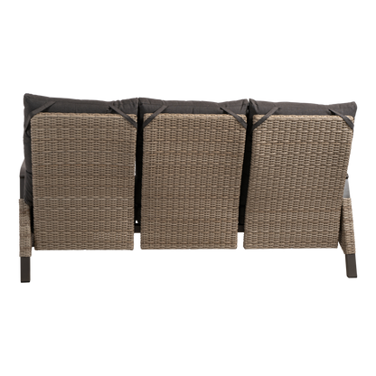 Loungebank Treviso | Taupe Wicker