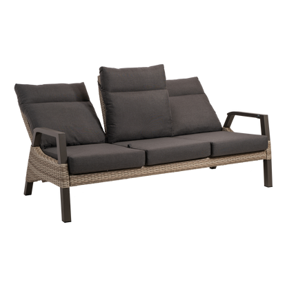 Loungebank Treviso | Taupe Wicker