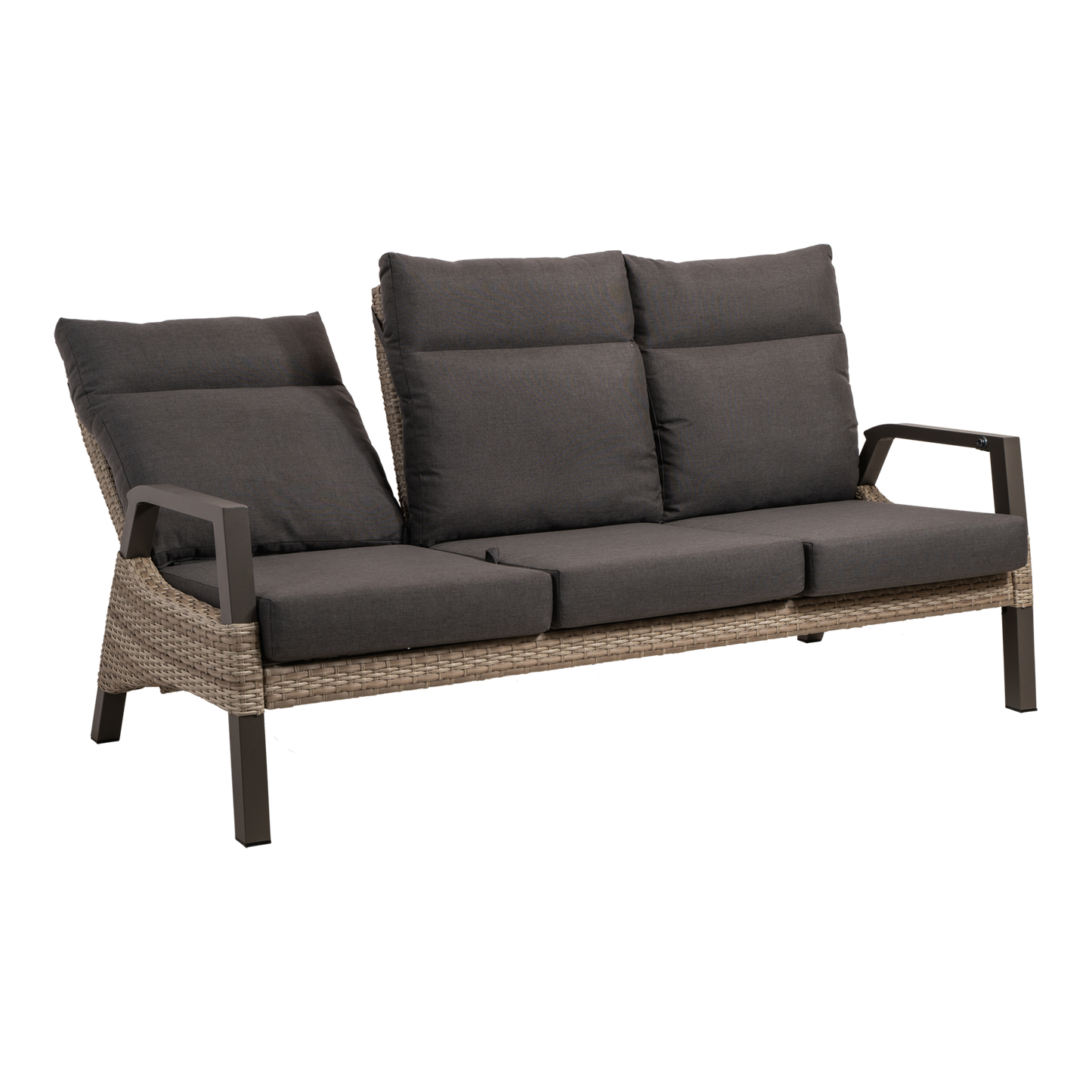 Loungebank Treviso | Taupe Wicker