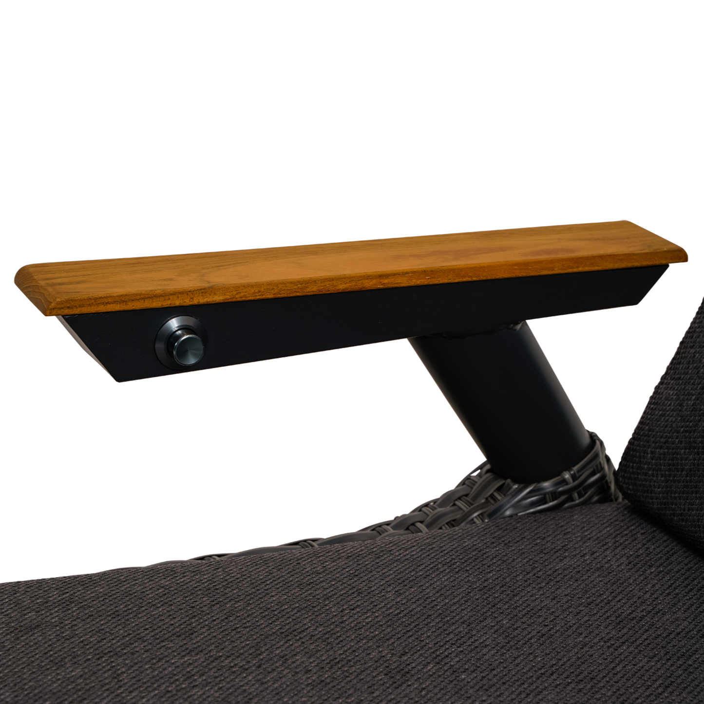 Tuinstoel Florence | Zwart Wicker