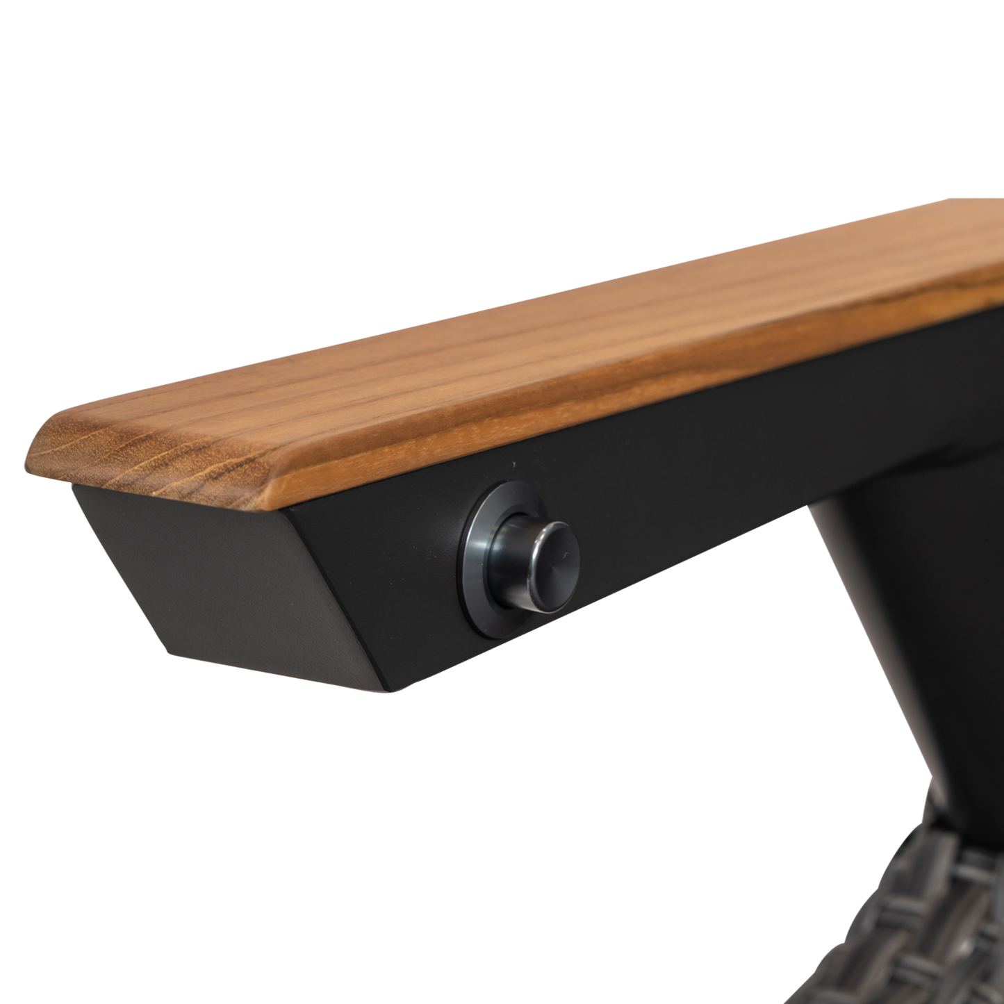 Loungebank Florence | Antraciet Wicker