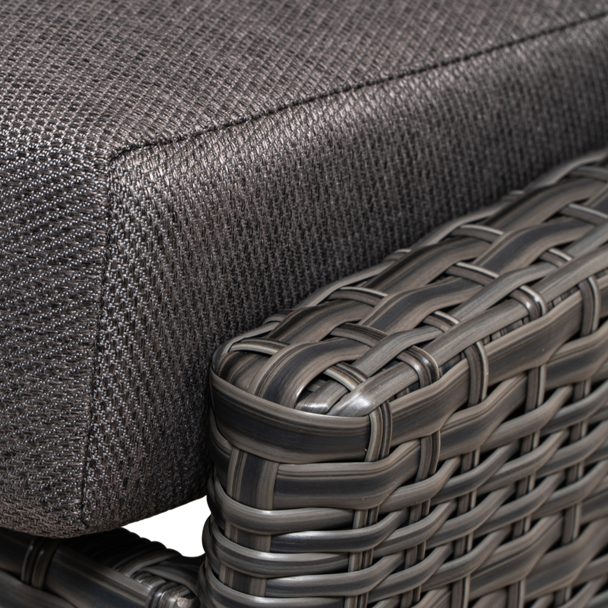 Loungebank Florence | Antraciet Wicker