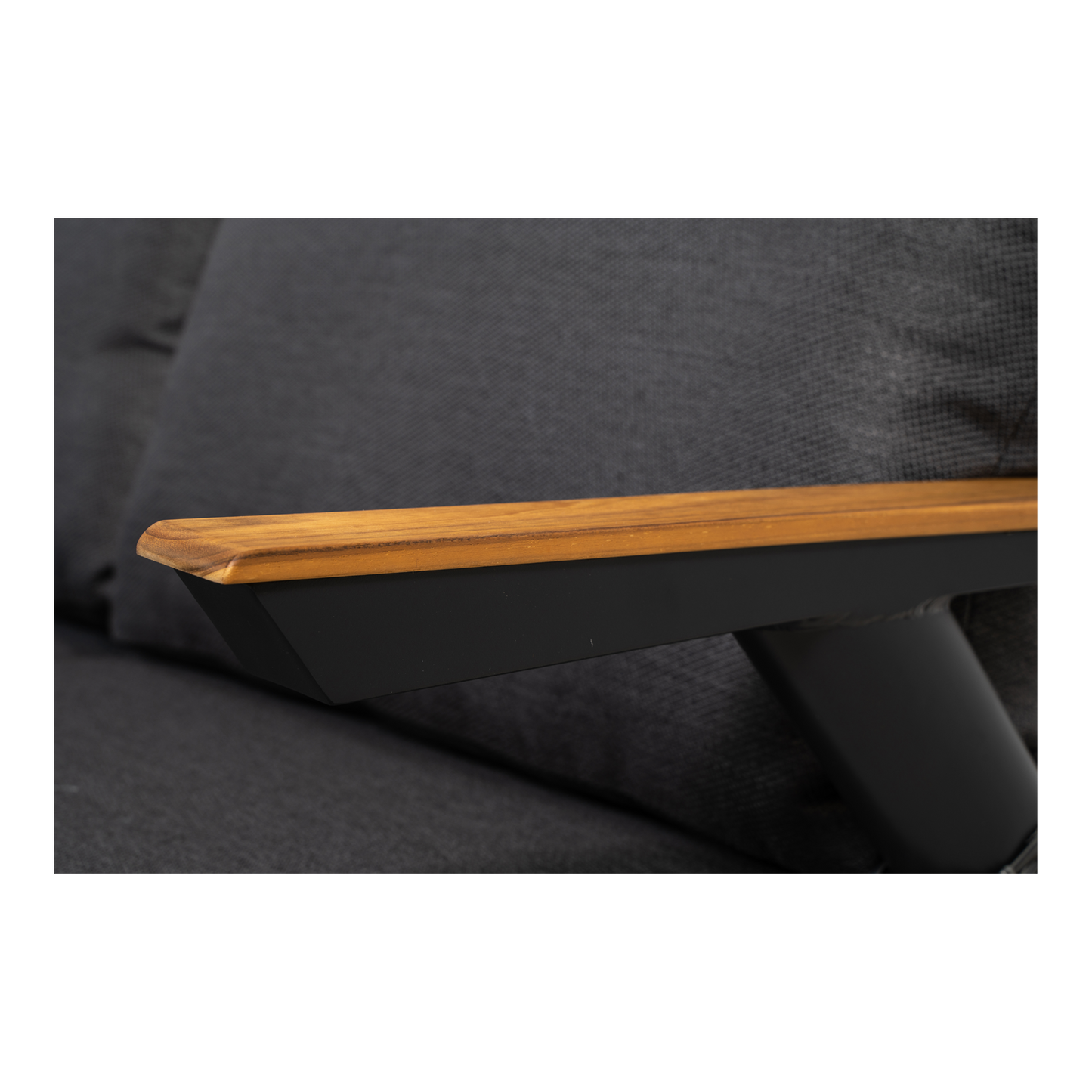 Lounge hoekset Florence | Grijs Wicker