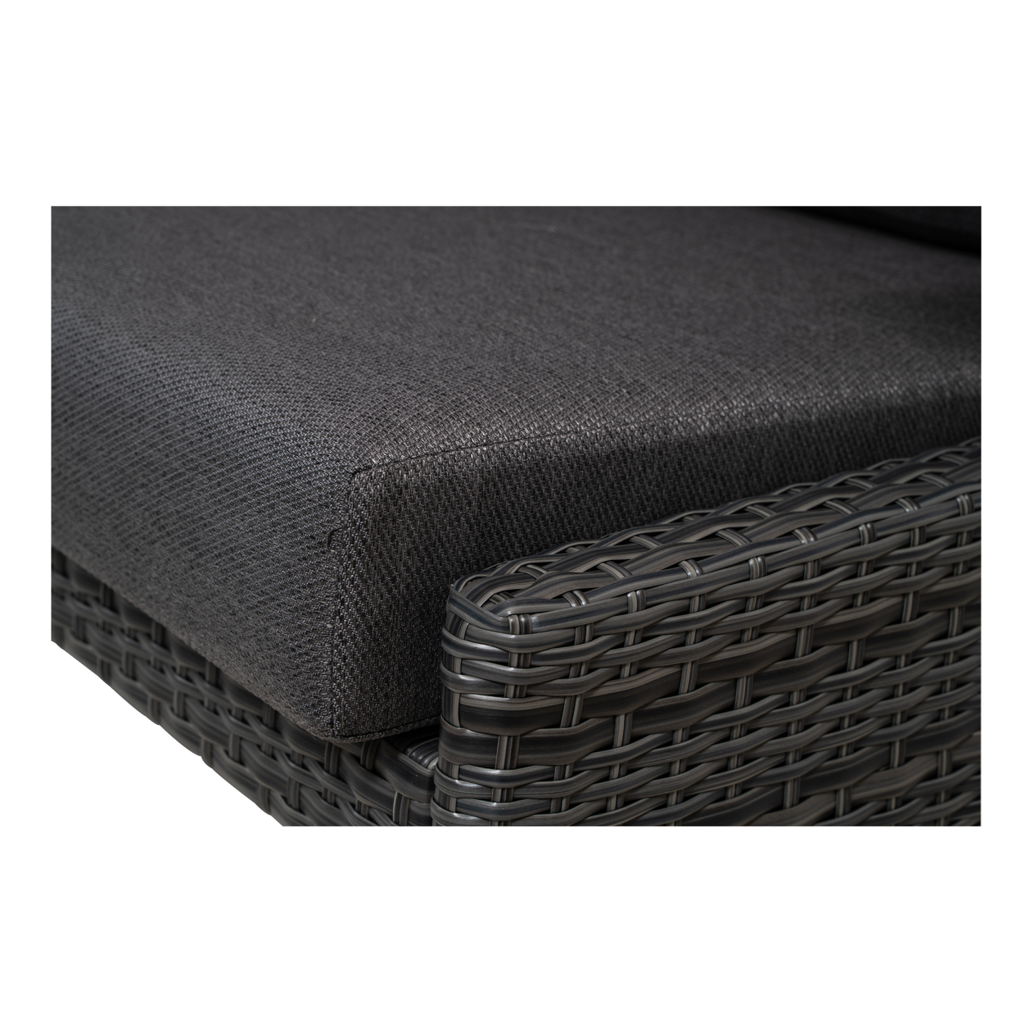 Lounge hoekset Florence | Grijs Wicker