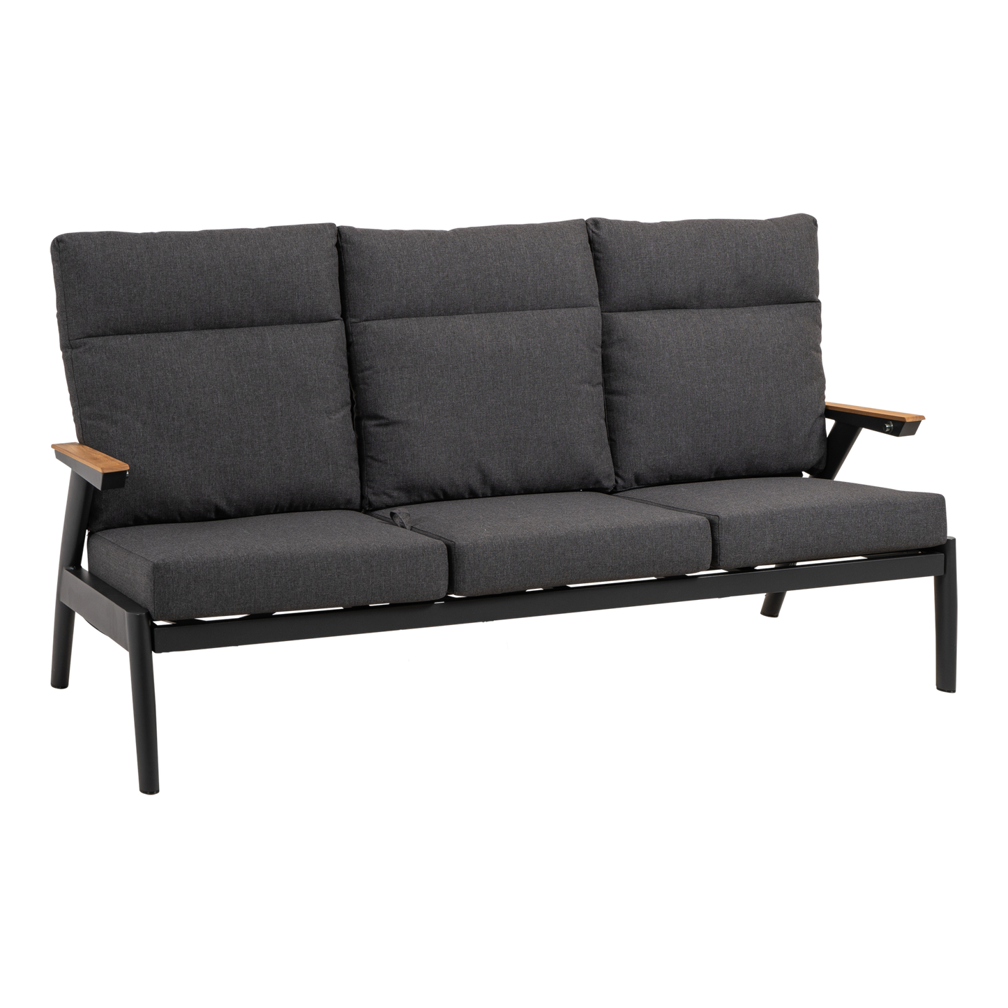 Loungebank Florence | Antraciet Aluminium