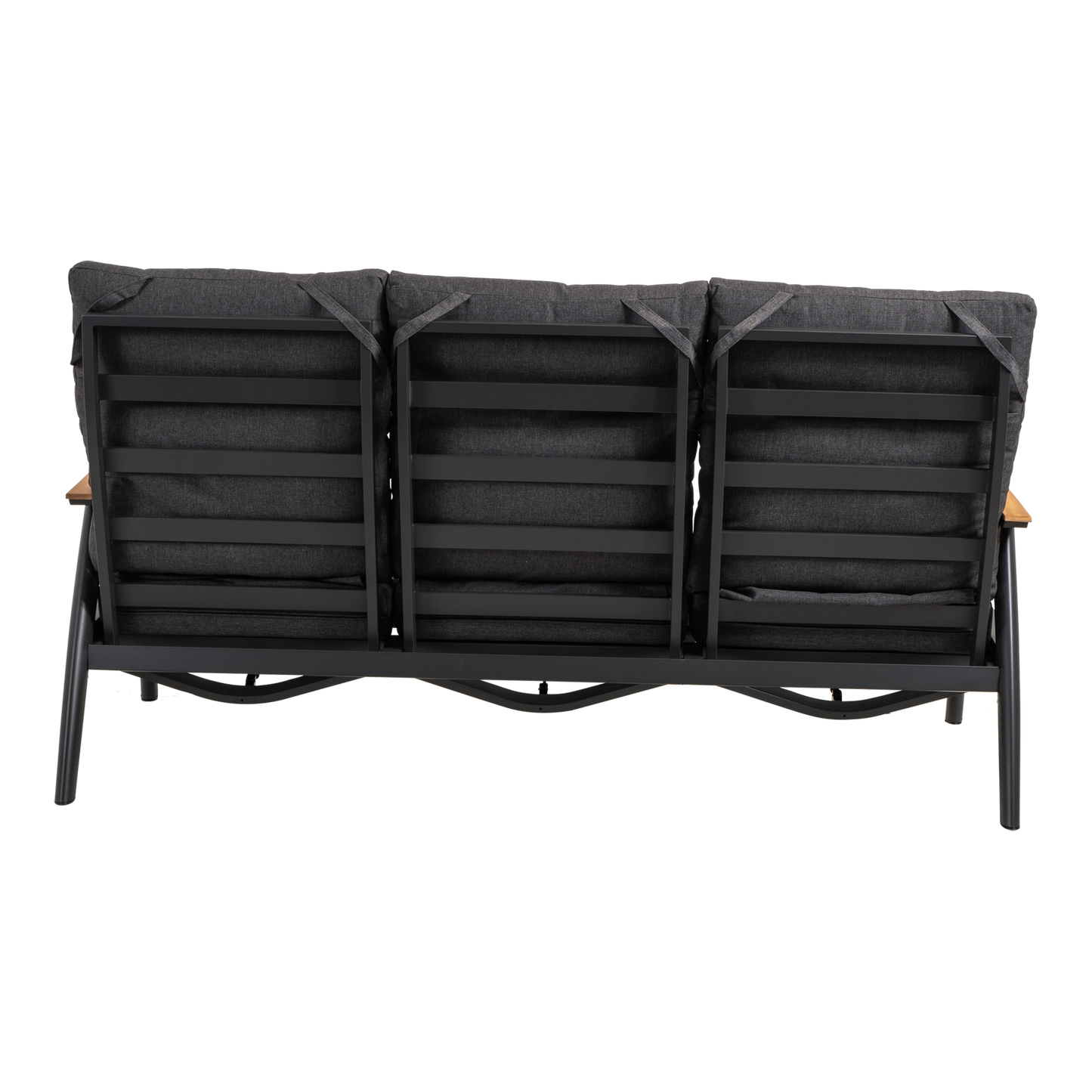 Loungebank Florence | Antraciet Aluminium