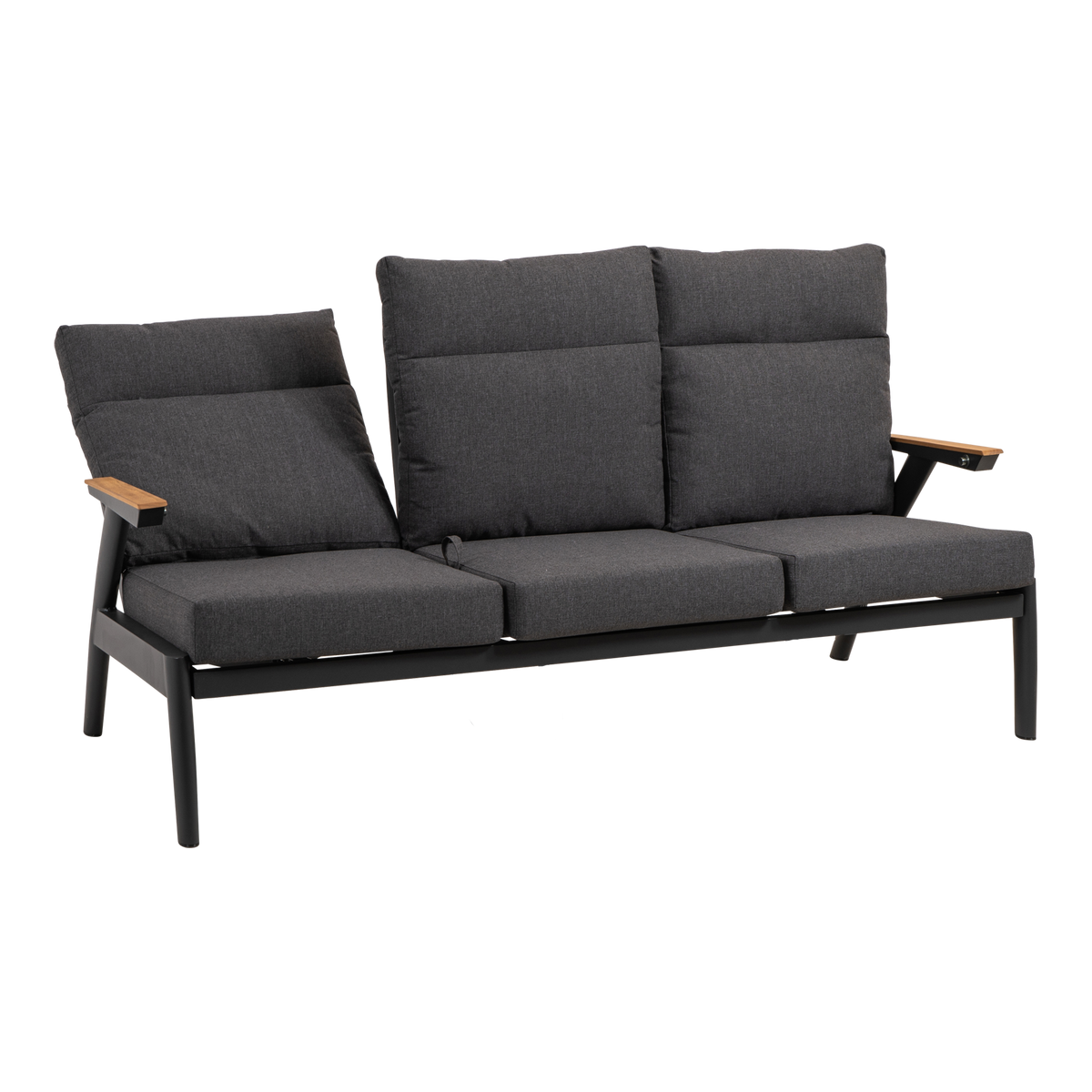 Loungebank Florence | Antraciet
