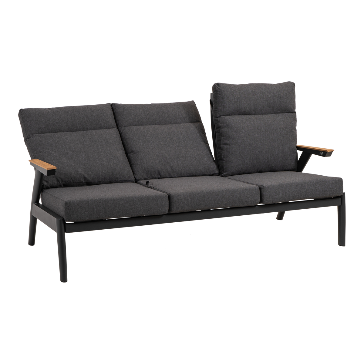 Loungebank Florence | Antraciet