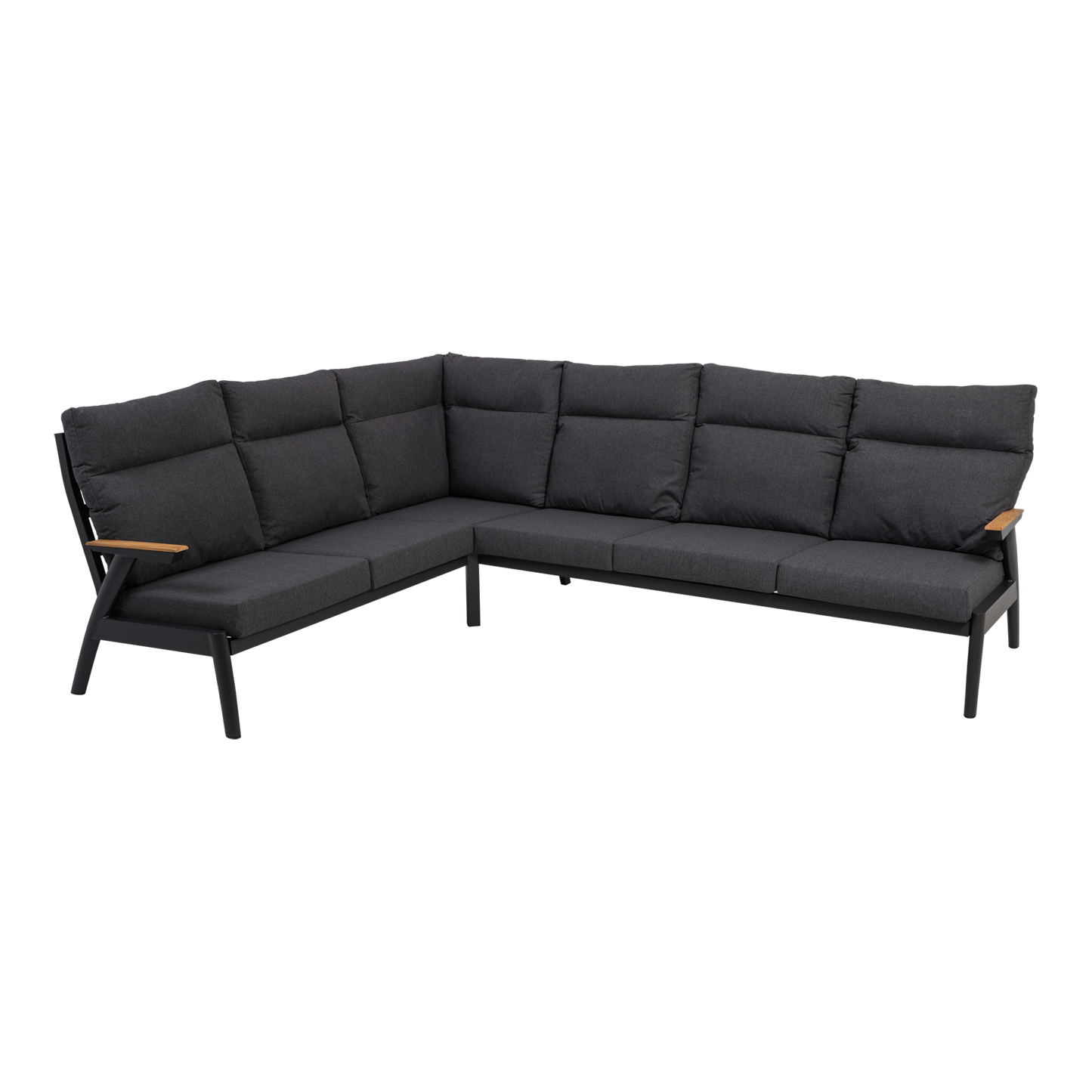 Lounge hoekset Florence | Grijs Aluminium