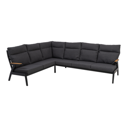 Lounge hoekset Florence | Grijs Aluminium