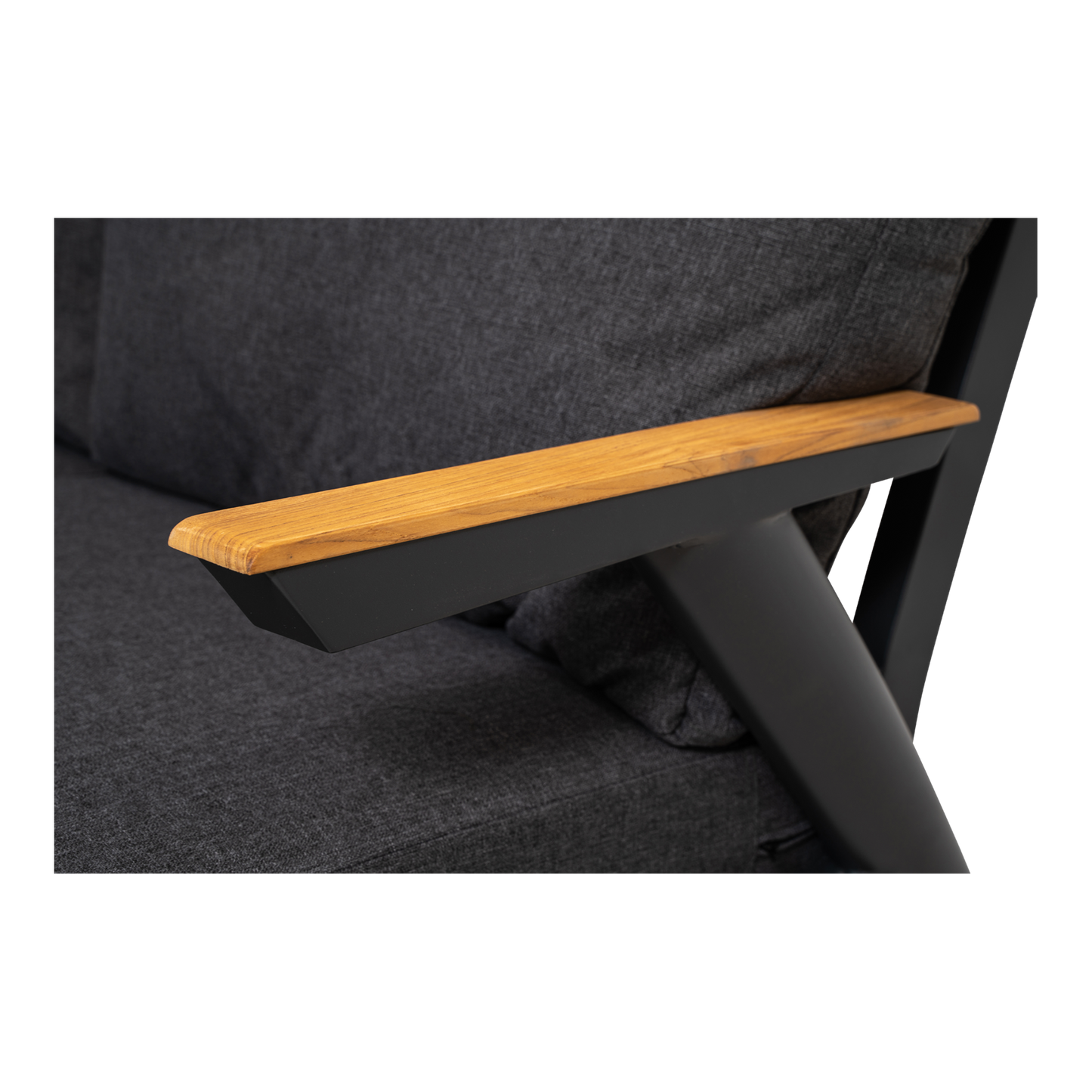 Lounge hoekset Florence | Grijs Aluminium