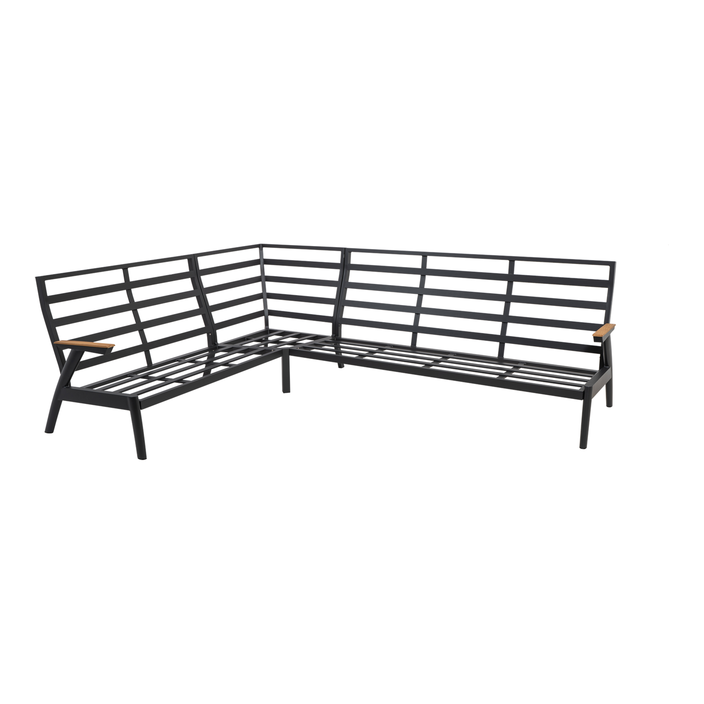 Lounge hoekset Florence | Grijs Aluminium