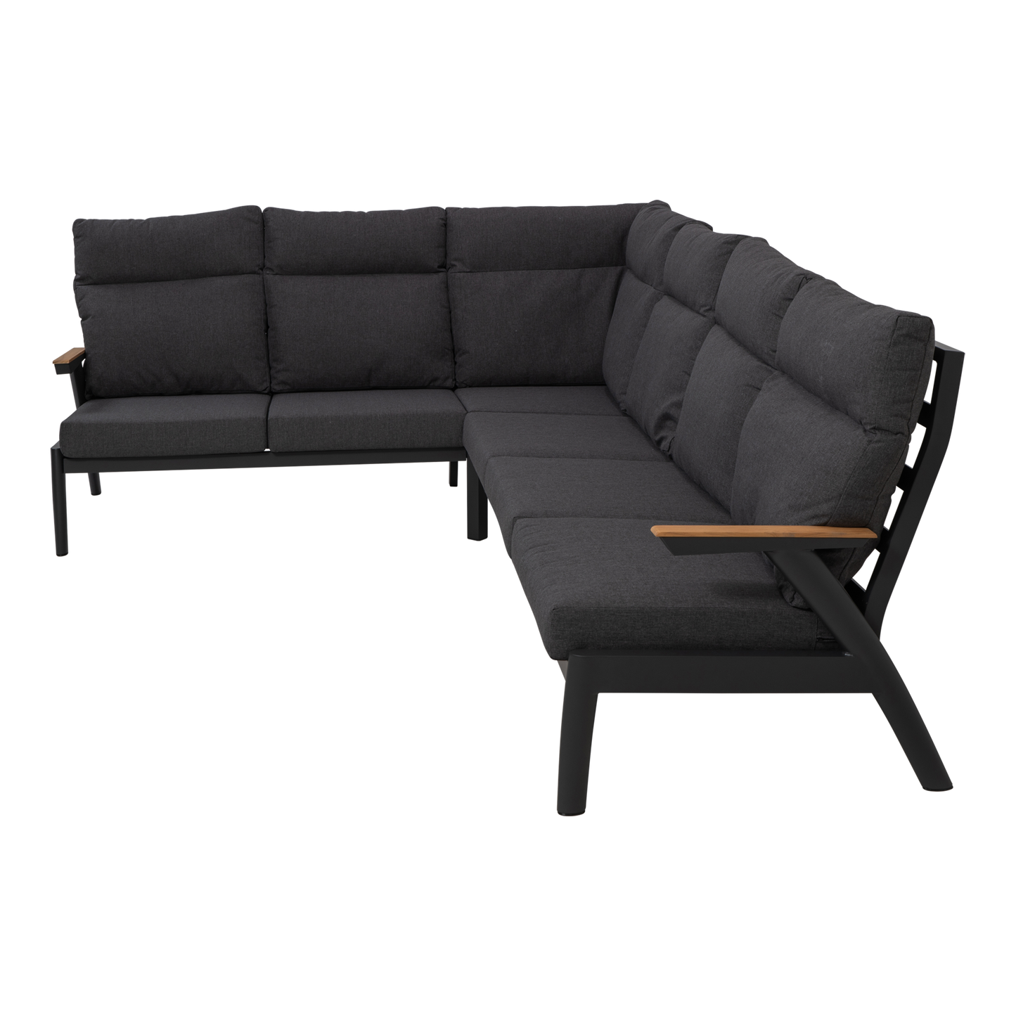 Lounge hoekset Florence | Grijs Aluminium