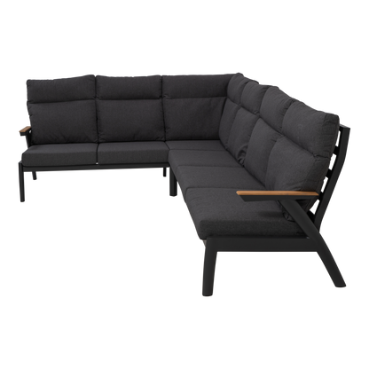 Lounge hoekset Florence | Grijs Aluminium