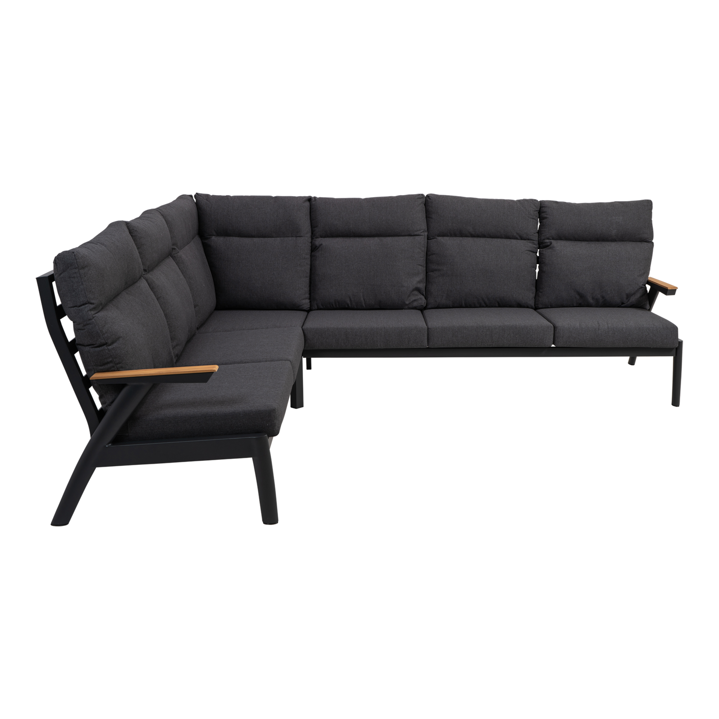 Lounge hoekset Florence | Grijs Aluminium