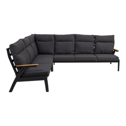 Lounge hoekset Florence | Grijs Aluminium