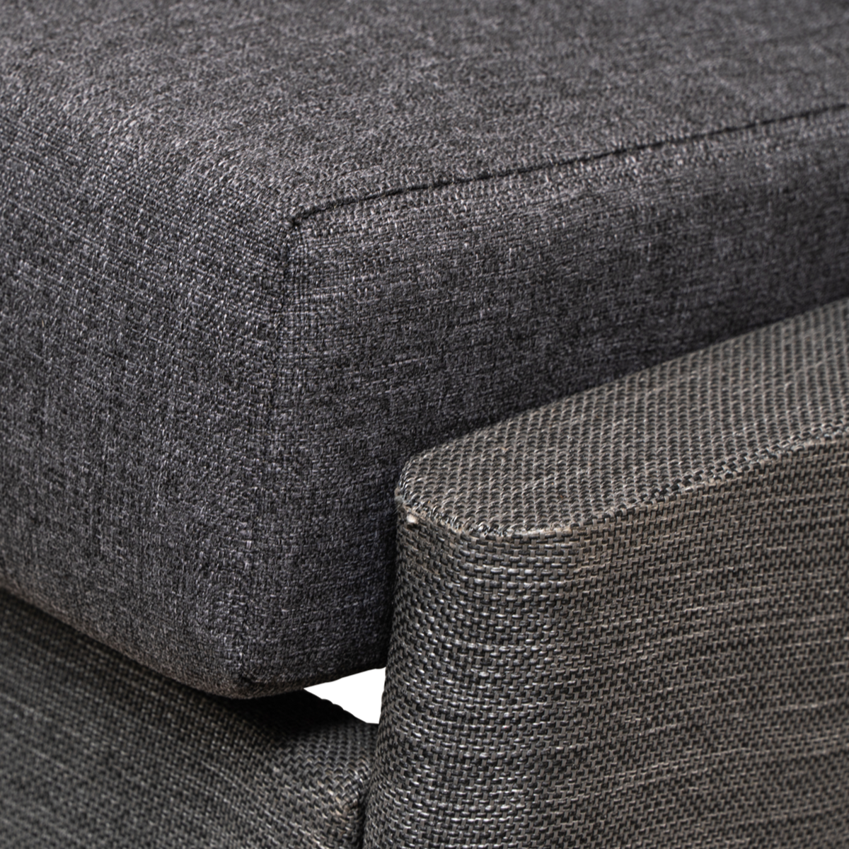 Loungebank Florence | Antraciet Textiel