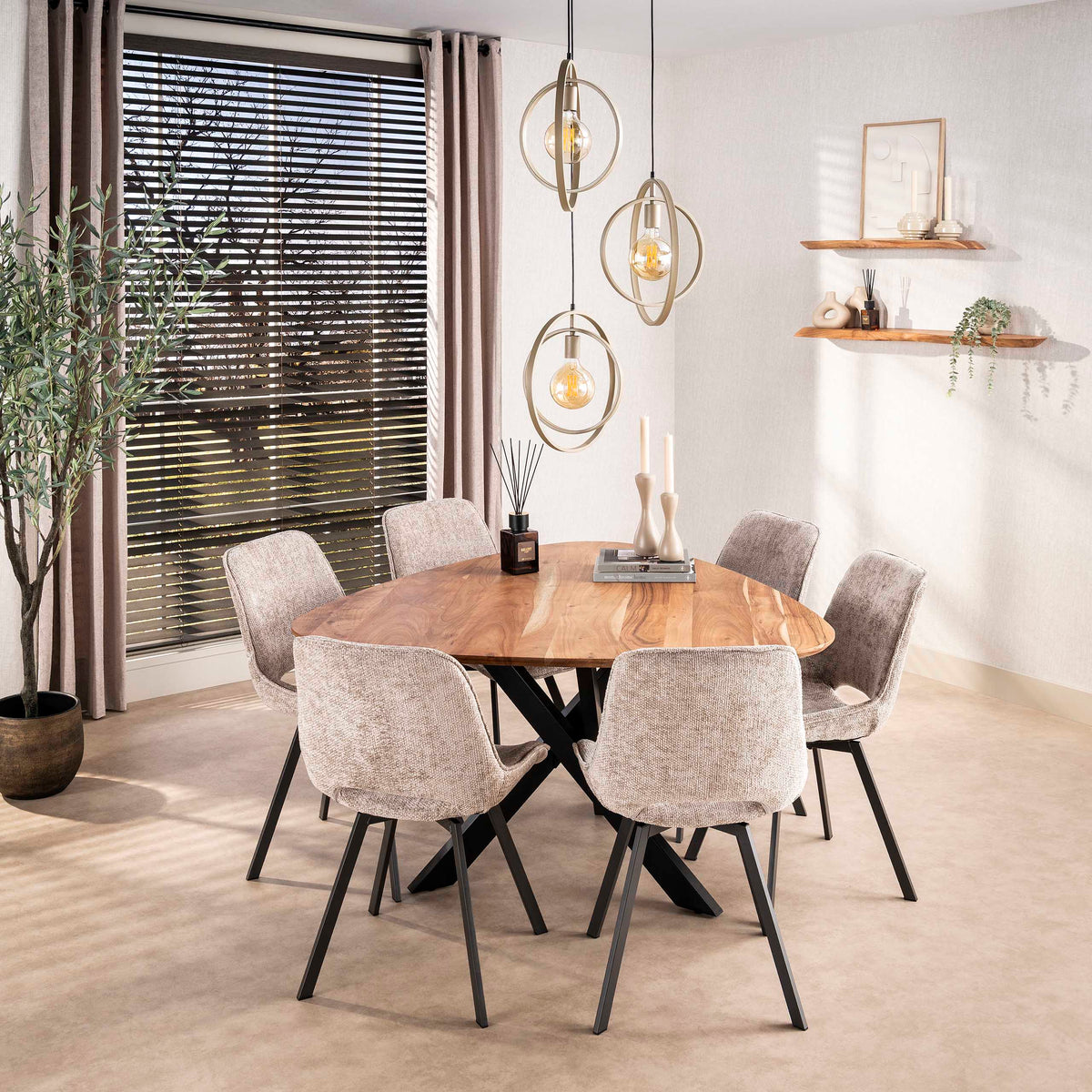 Eetkamerstoel Auro | Beige
