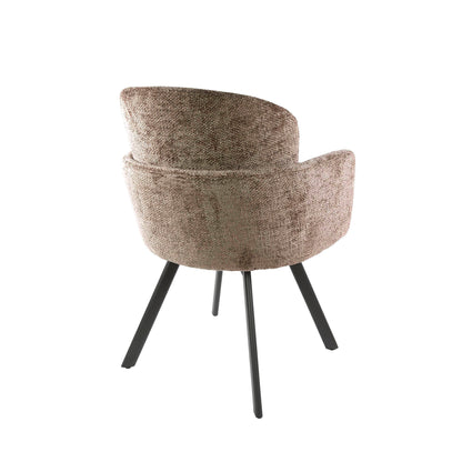 Eetkamerstoel Aris | Stof Hoven Champagne