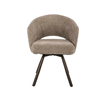 Eetkamerstoel Salon | Stof Cargo | Bruin