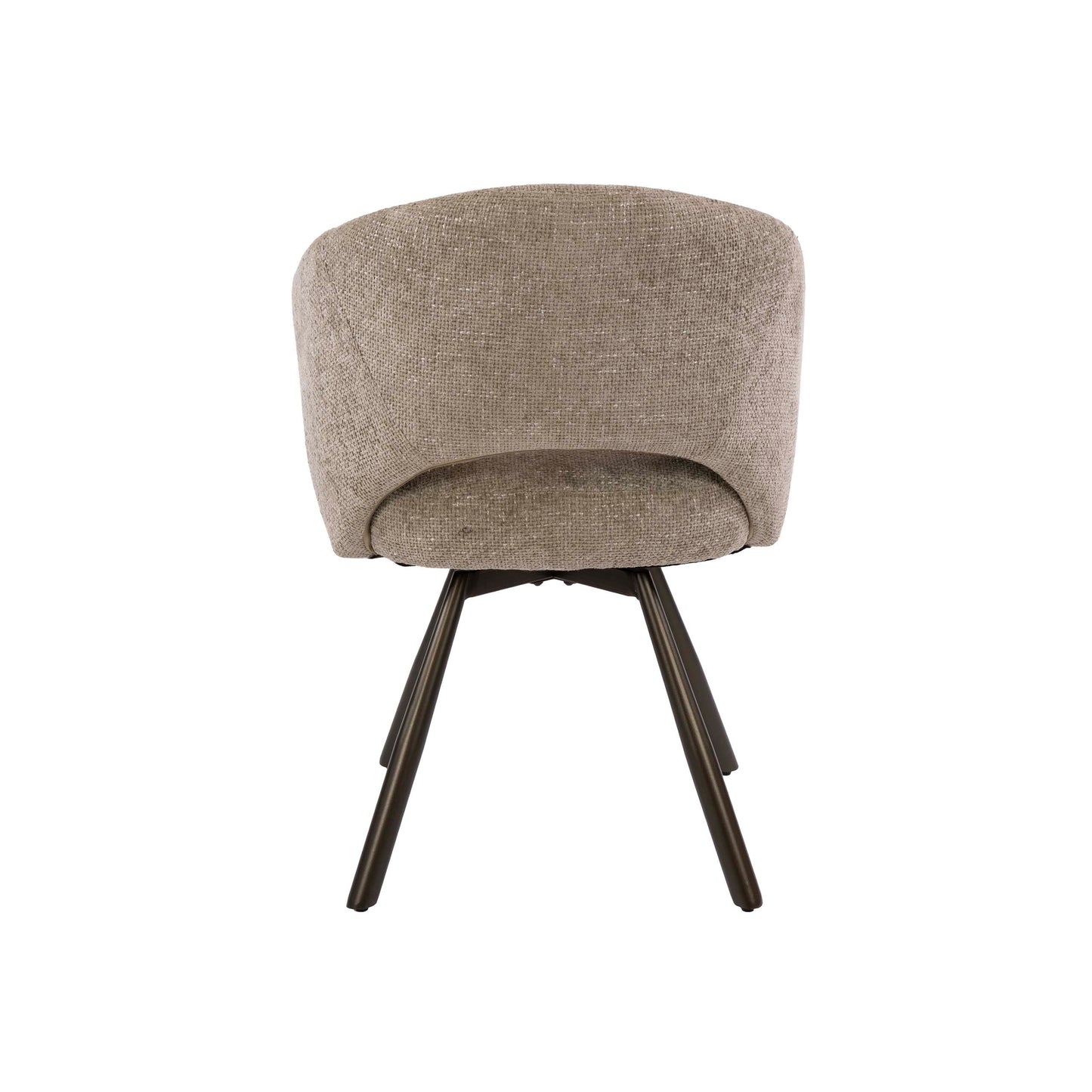 Eetkamerstoel Salon | Stof Cargo | Bruin
