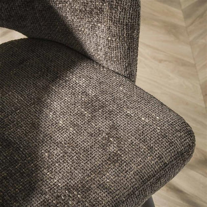 Eetkamerstoel Salon | Bruin Stof