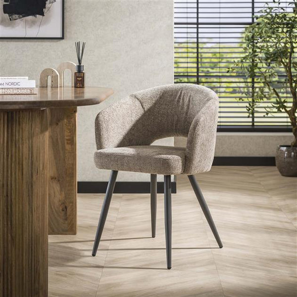 Eetkamerstoel Salon | Beige Stof