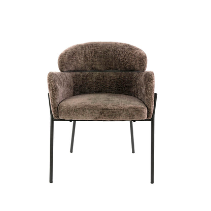 Eetkamerstoel Gira | Taupe Stof