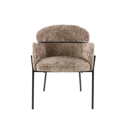 Eetkamerstoel Gira | Champagne Stof