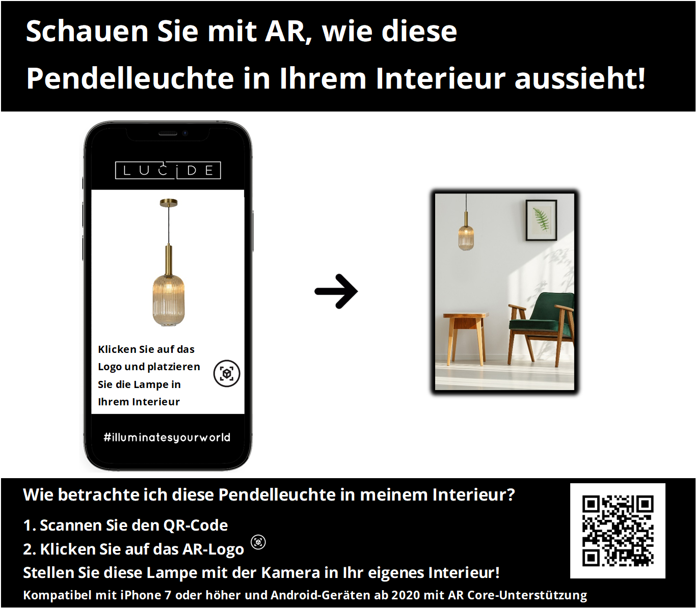 Hanglamp Maloto | Amber