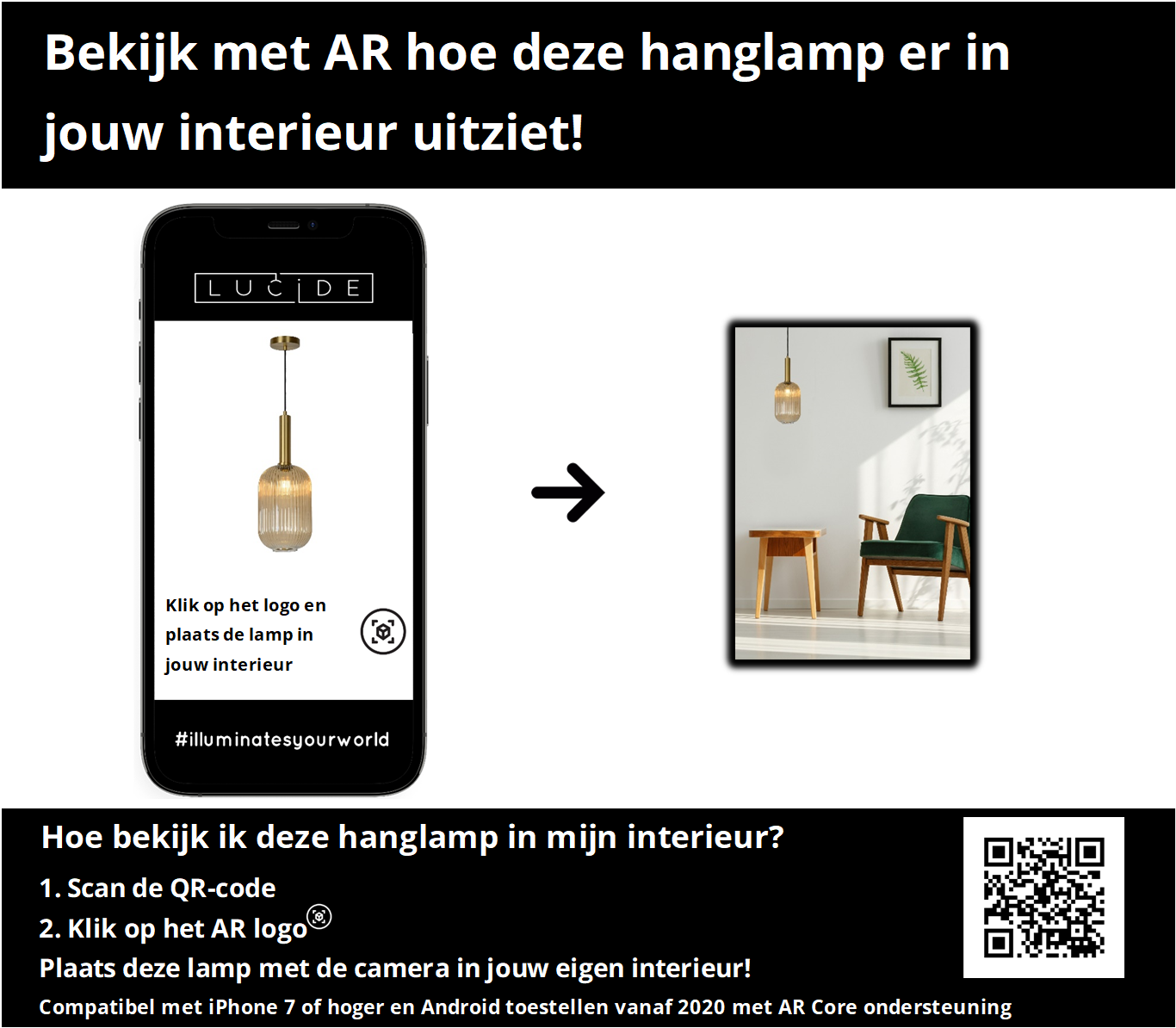 Hanglamp Maloto | Amber