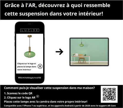 Hanglamp Maloto | Ø 30 cm | Groen