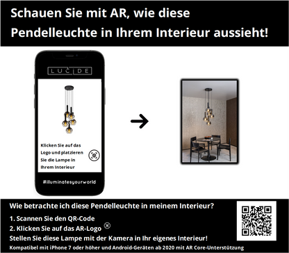 Hanglamp Marius | Zwart