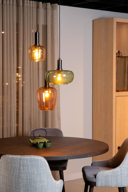 Hanglamp Ilona | Zwart Glas