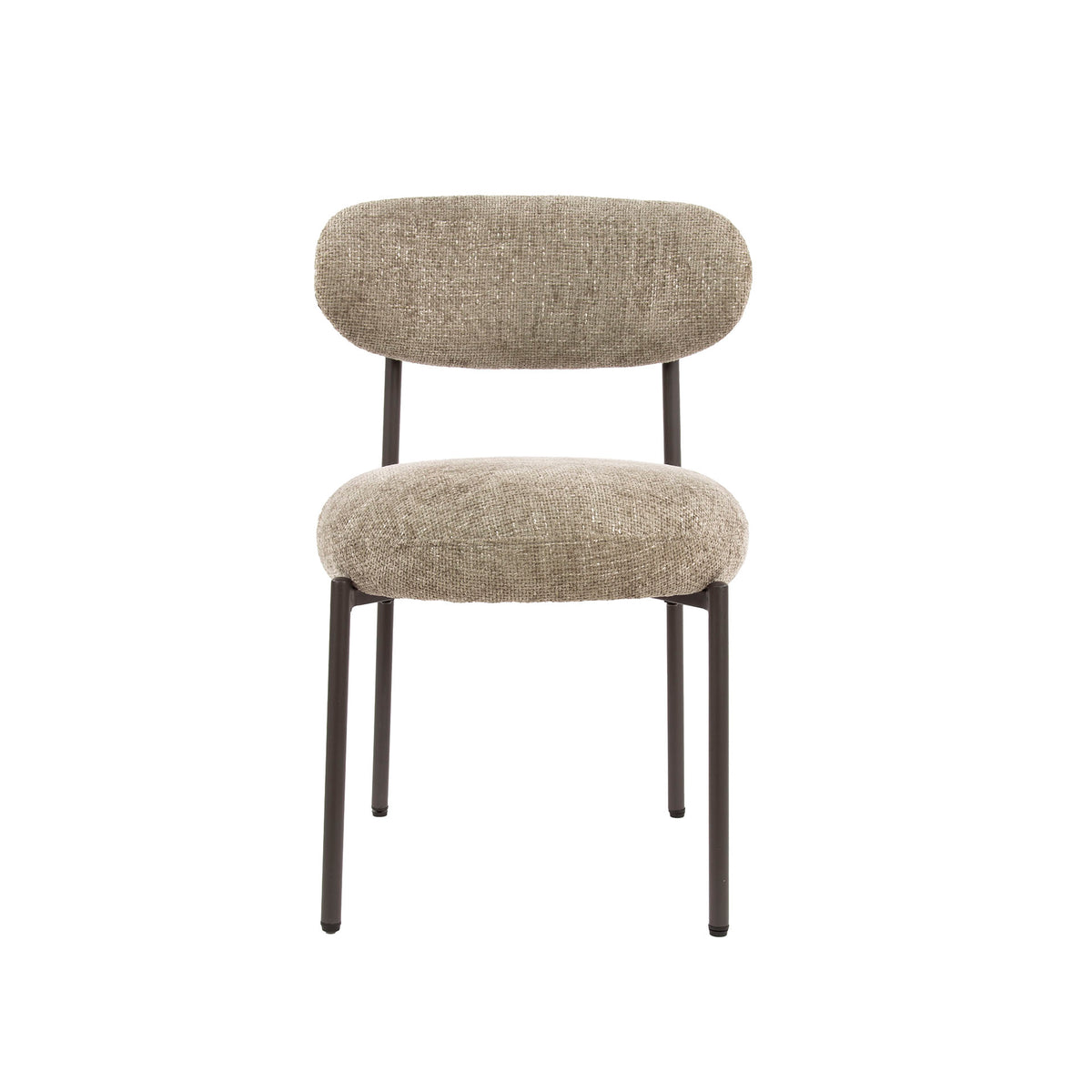 Eetkamerstoel Round | Stof Beige