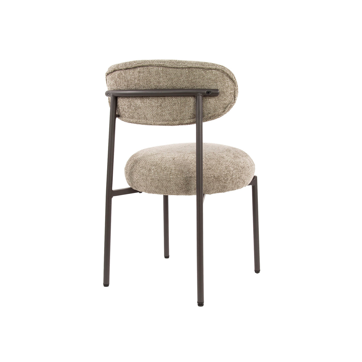 Eetkamerstoel Round | Stof Beige