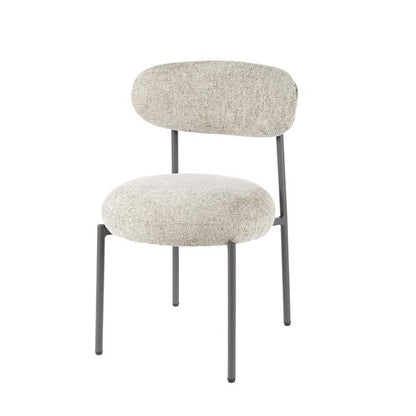 Eetkamerstoel Round | Stof Beige
