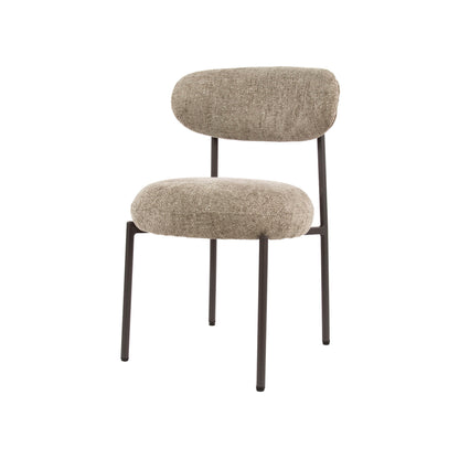Eetkamerstoel Round | Stof Beige