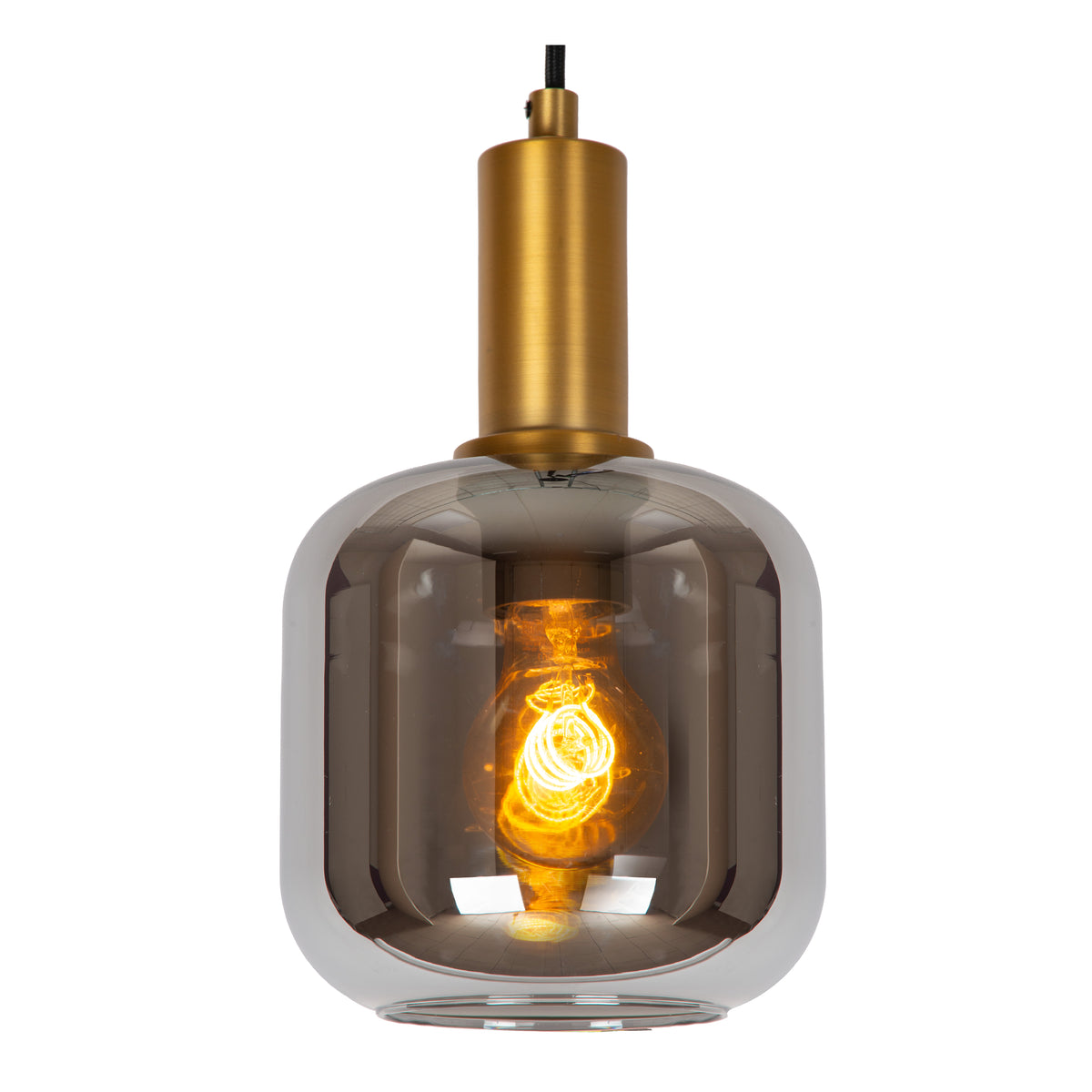 Hanglamp Joanet | Grijs Glas