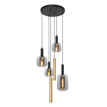Hanglamp Joanet | Goud Glas