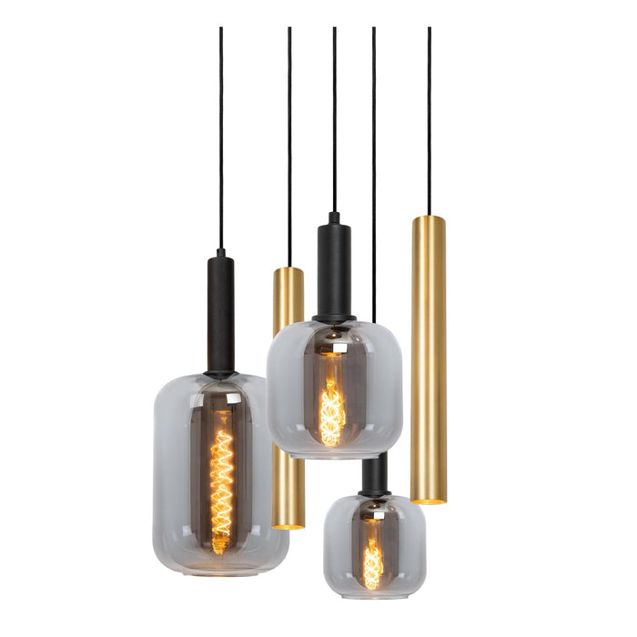 Hanglamp Joanet | Goud Glas