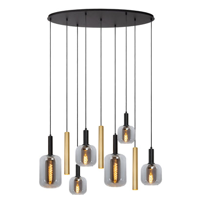 Hanglamp Joanet | Goud Glas