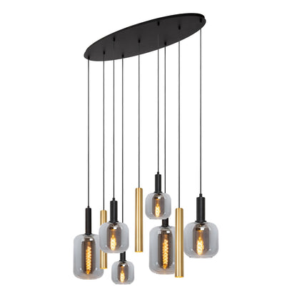 Hanglamp Joanet | Goud Glas