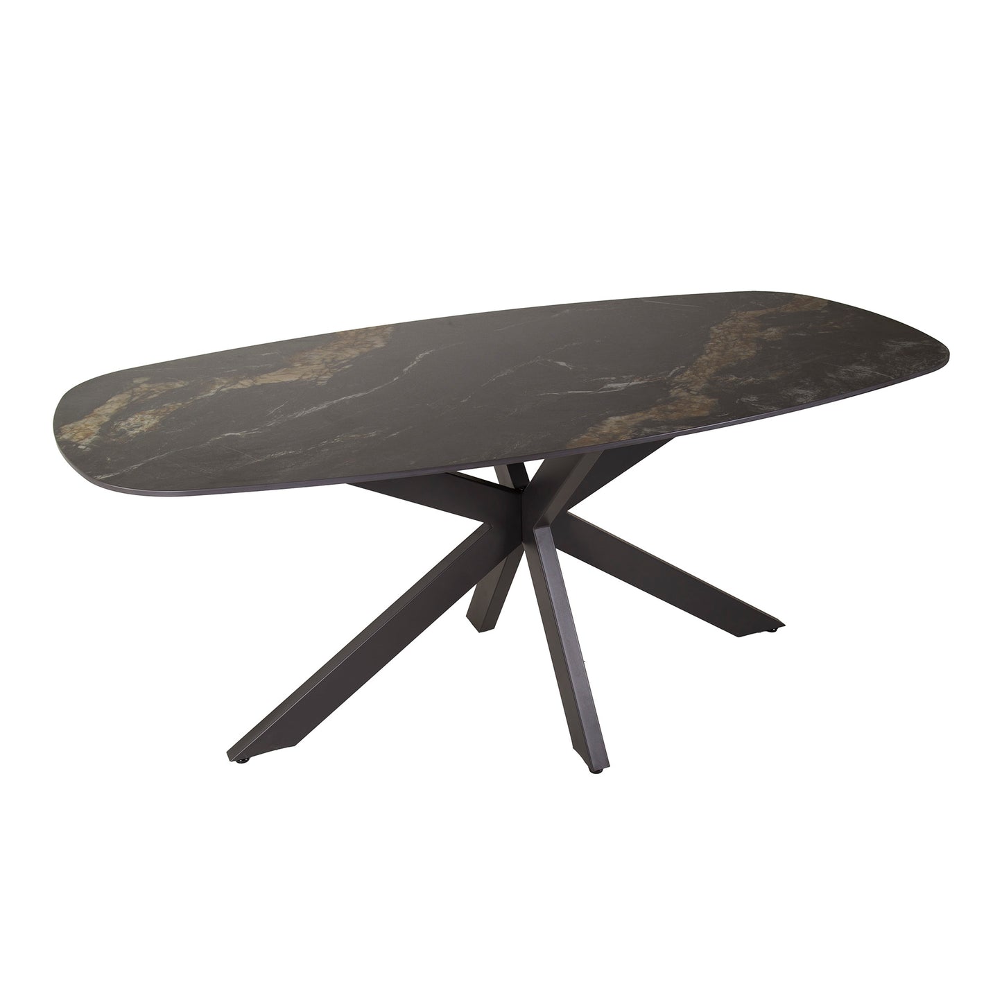 Eettafel Spider | Keramiek Black