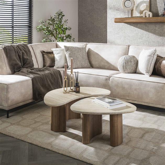 Salontafel Aurora | Wit Keramiek