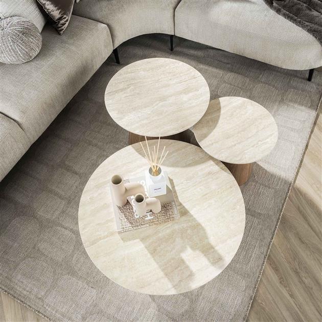 Salontafel Maverick | Beige Keramiek