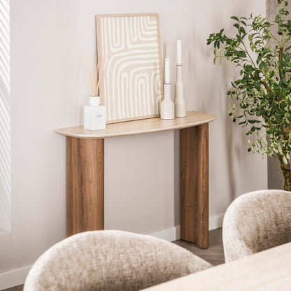 Sidetable Nyro | keramiek Travertin