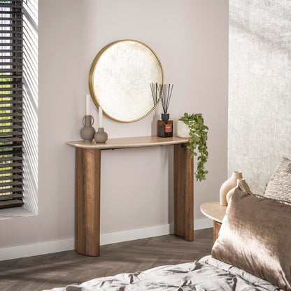 Sidetable Nyro | keramiek Travertin